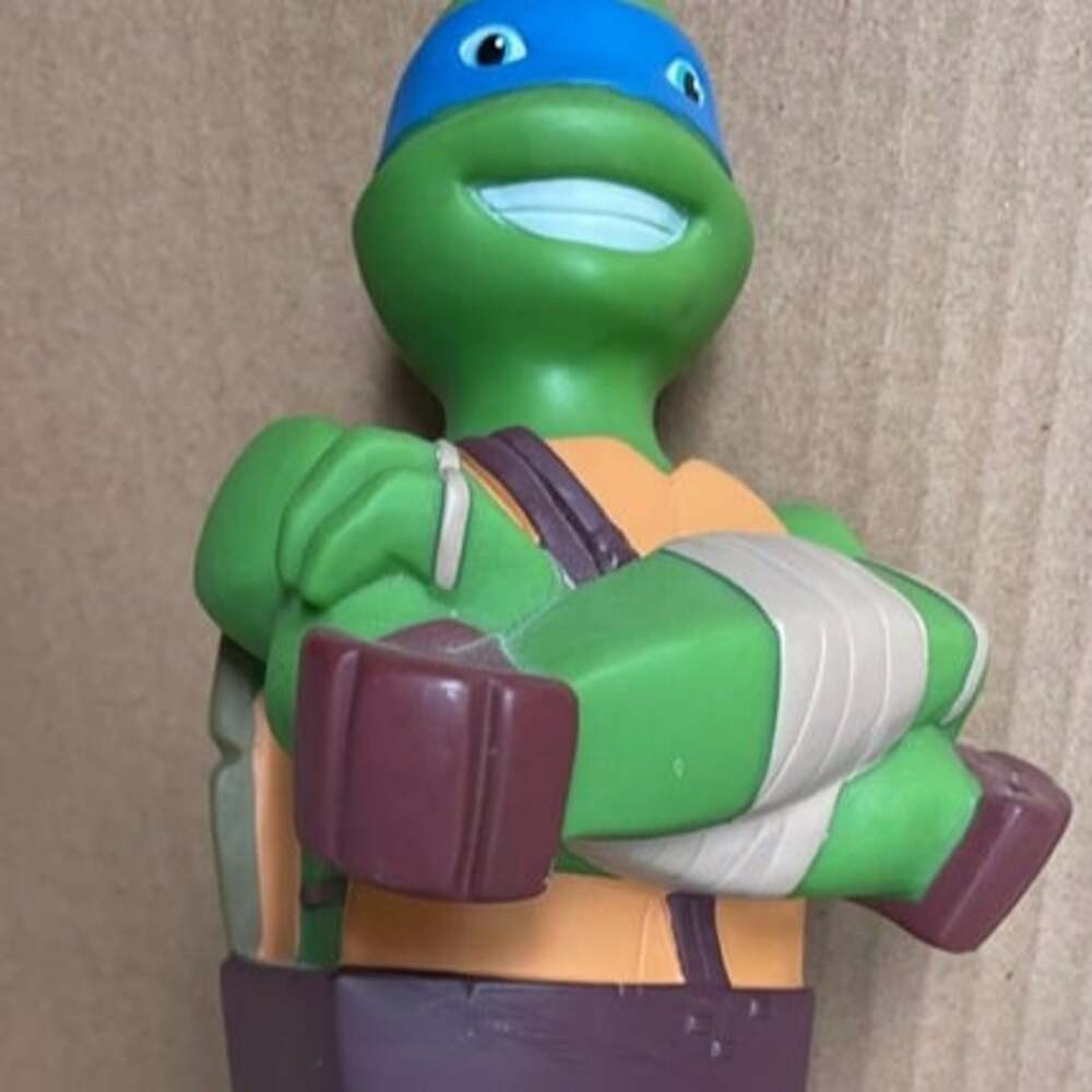 Teenage Mutant Ninja Turtles LEO Night Light 2015 Peachtree Playthings 8.5" Tall